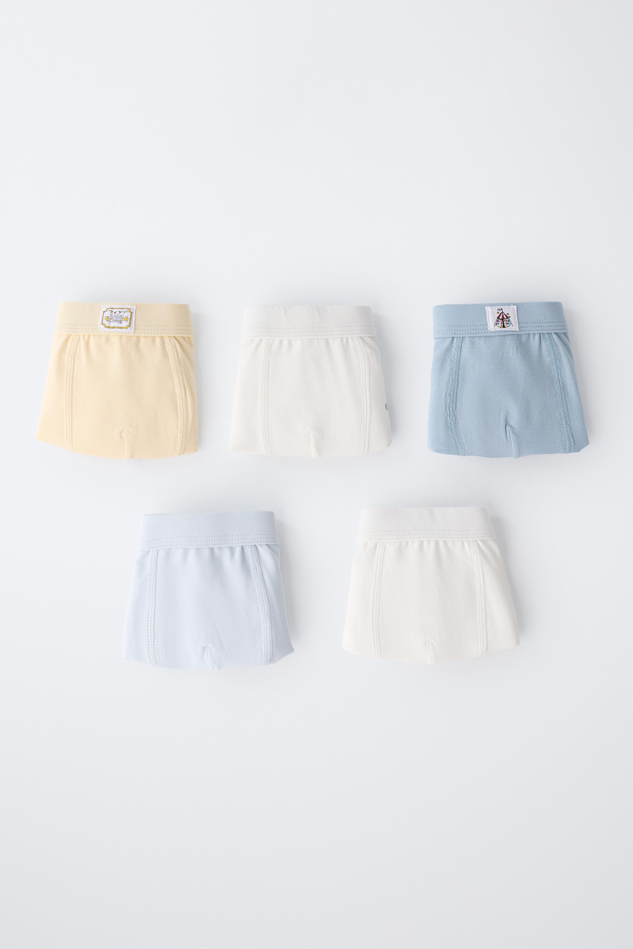 2-6 YEARS / FIVE-PACK OF CIRCUS BOXERS